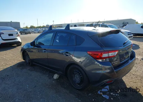 2019 Subaru Impreza 2.0I из США, поврежденный, VIN 4S3GTAB68K3724727